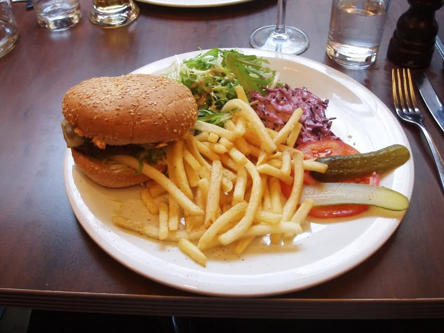 Double Cheese Paneer Burger